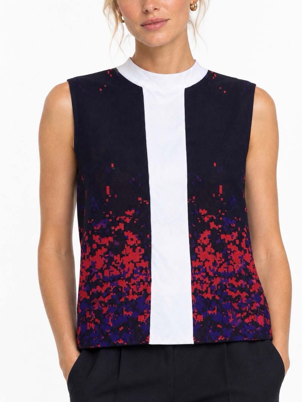 Pringle Of Scotland Sleeveless Knit Pullover